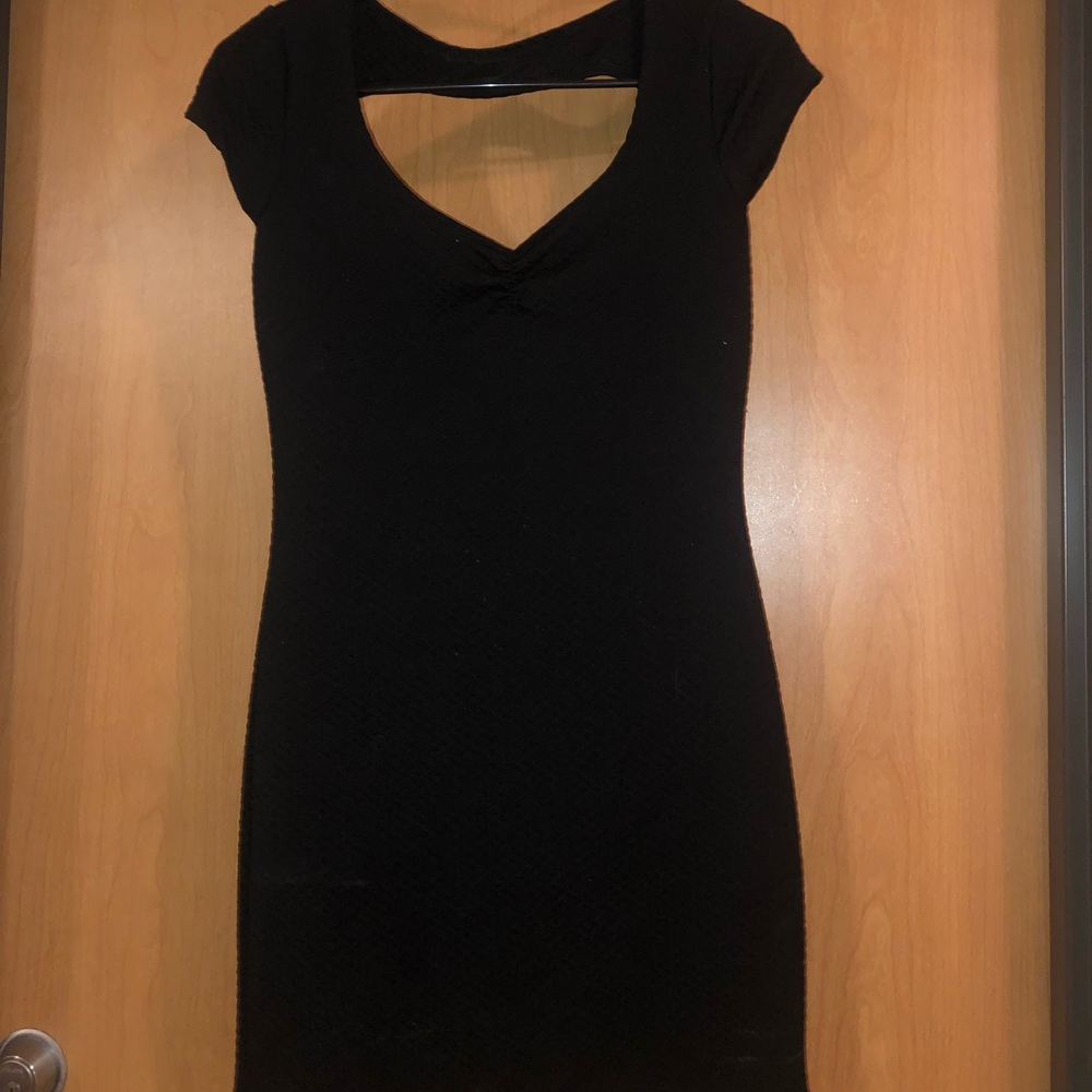 Tight Mini Black Dress